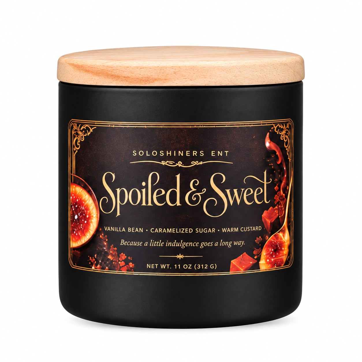 Spoiled and Sweet candle product photo